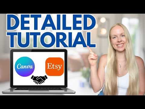 How to Create and Sell Canva Templates on Etsy (Full Step-by-Step Tutorial) thumbnail