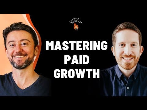 Mastering paid growth | Jonathan Becker (Thrive Digital) thumbnail