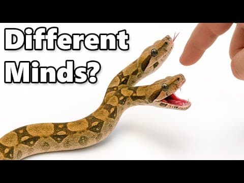 I Got a Pet 2-Headed Snake... (0.001%) thumbnail