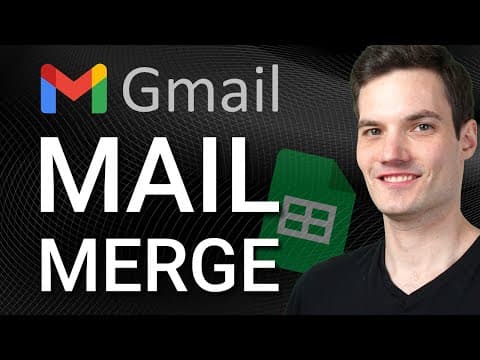How to Mail Merge with Gmail and Google Sheets thumbnail