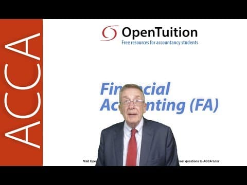 Introduction to the Financial Accounting (FA) Exam thumbnail