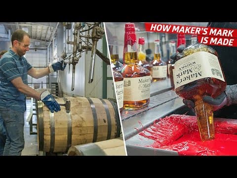 How the Maker's Mark Distillery Produces 24 Million Bottles of Bourbon per Year — Dan Does thumbnail