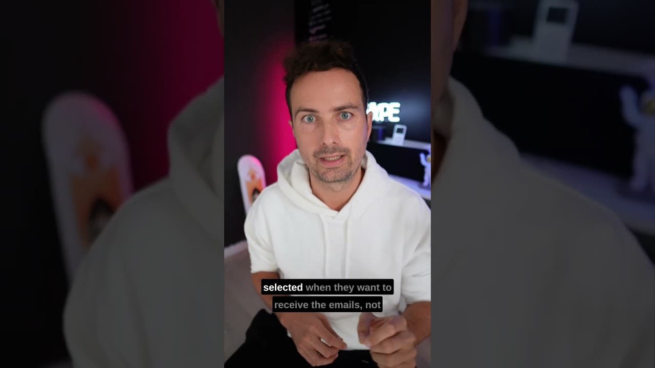 YouTube video player