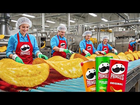How Pringles Are Made In Factory thumbnail
