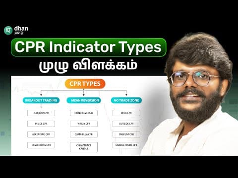 CPR Indicatorல் உள்ள 3 Types என்ன? Breakout Trading , Mean Reversion மற்றும் No Trading Zoneனா என்ன? thumbnail