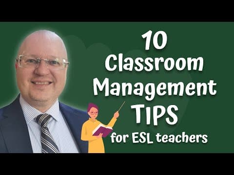 Top 10 Essential Classroom Management Strategies For ESL Teachers | Teacher Val thumbnail