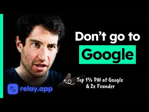 How to Choose Between Startups and Big Tech thumbnail