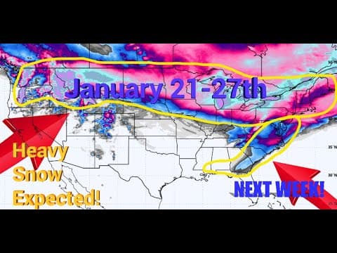 Heavy Snow Is Coming Back In A BIG Way! Get Ready! thumbnail