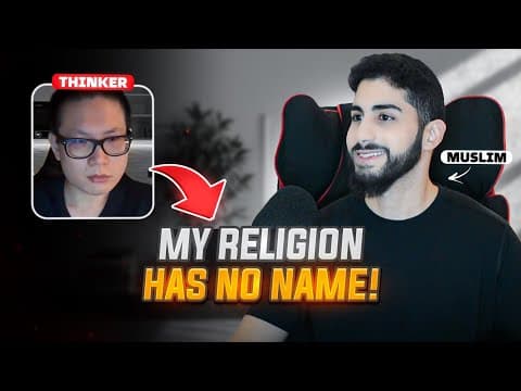 Rational Thinker Asks A Muslim Thought-Provoking Questions! Muhammed Ali thumbnail