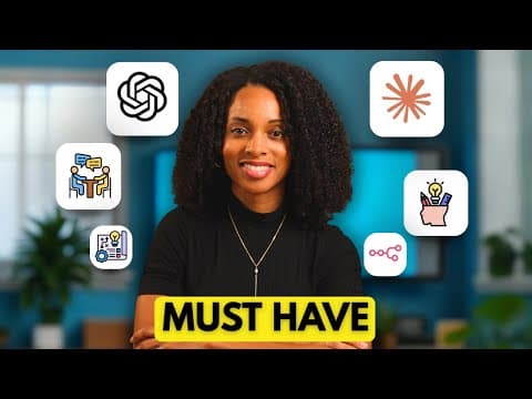 6 AI Skills 99% of People Don't Know, But Should. thumbnail