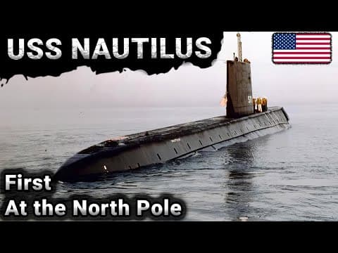 World's first submarine to cross the North Pole | USS Nautilus thumbnail