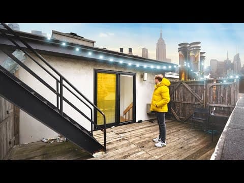 Someone Built an Illegal Tiny-House on an NYC Roof… thumbnail
