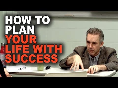 Jordan Peterson | How to Plan your Life Successfully thumbnail