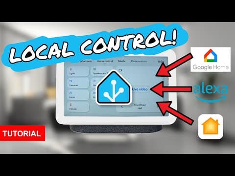 Control Home Assistant with Google Home, Alexa, or Apple Home via Matter (Local, No Subscription!) thumbnail