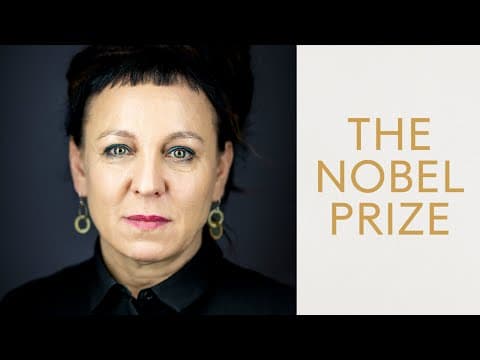 Olga Tokarczuk, Nobel Prize in Literature 2018: Official interview thumbnail