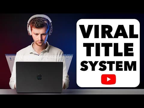 How To Write A Killer YouTube Title (2025 Algorithm) thumbnail