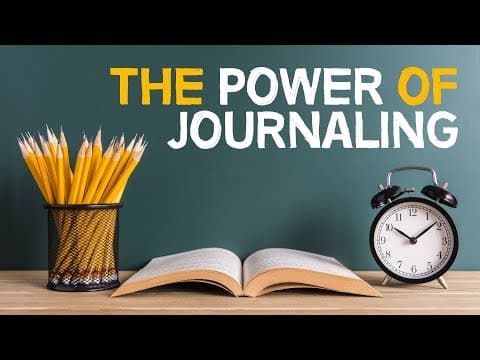 The Power Of Journaling | Stoic Exercises For Inner Peace thumbnail