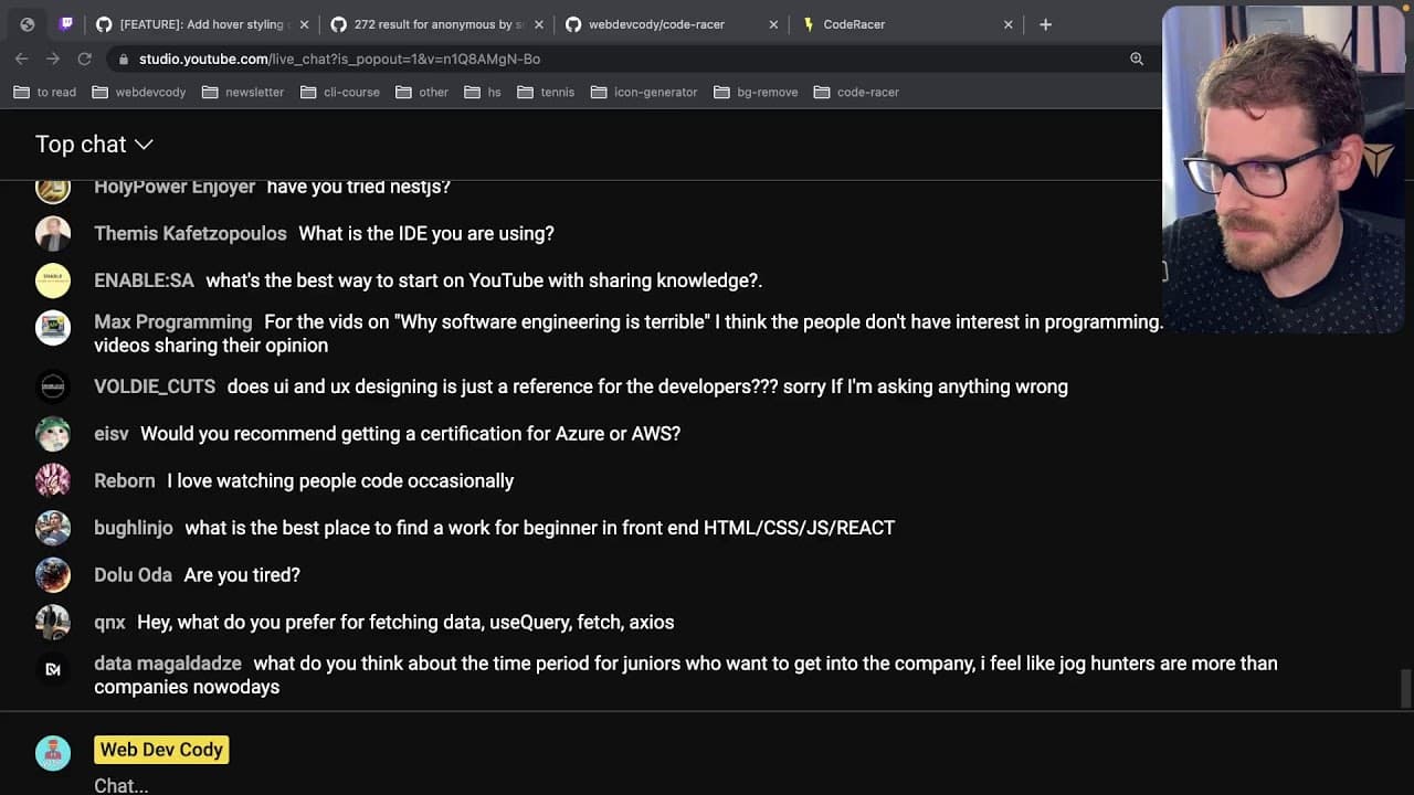 YouTube video player