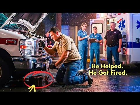 Single Dad Fired For Fixing An Ambulance — Unaware The Patient Is A CEO Of A Car Company thumbnail