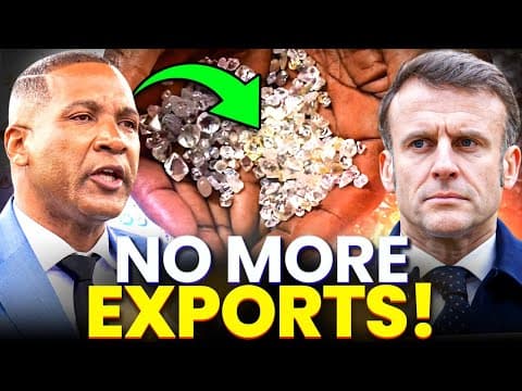 IS Traore Behind Botswana's SHOCKING Diamond Export Ban? thumbnail