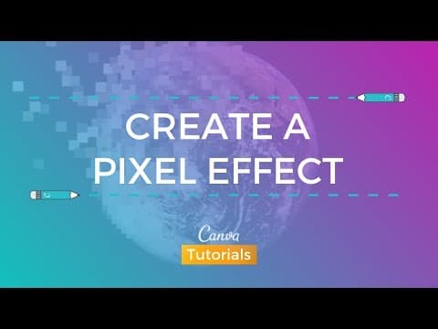 How to Create a Pixelated Effect in Canva thumbnail