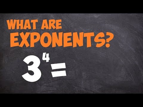 What are exponents? (what are indicies) thumbnail