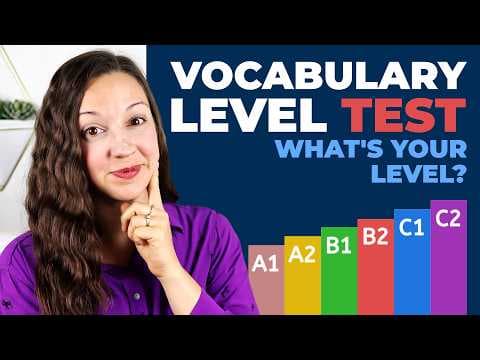 If you know these words, you have an intermediate level thumbnail