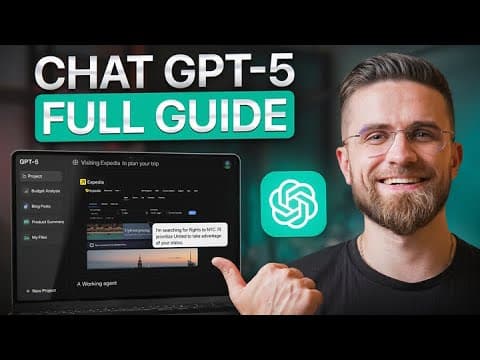 How to use GPT-5 for beginners in 30 minutes thumbnail