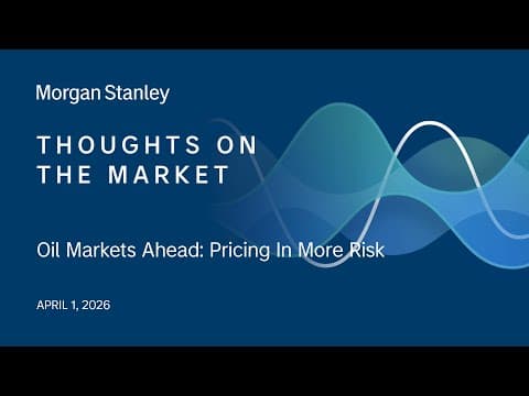 Oil Markets Ahead: Pricing In More Risk thumbnail