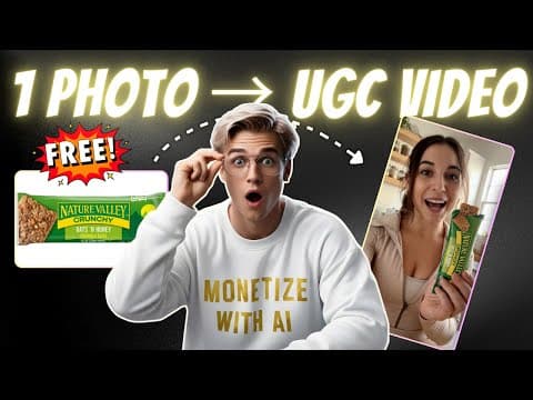 This Is How I Make VIRAL UGC Videos for FREE Using SORA 2 (Just One Product Image!) thumbnail