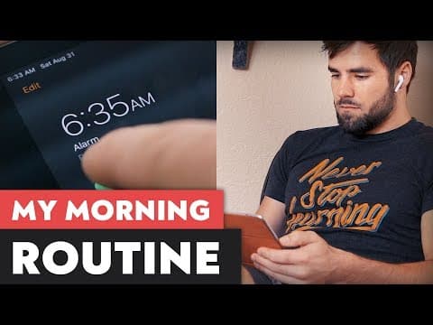 How to Create a Morning Routine for Maximum Productivity thumbnail