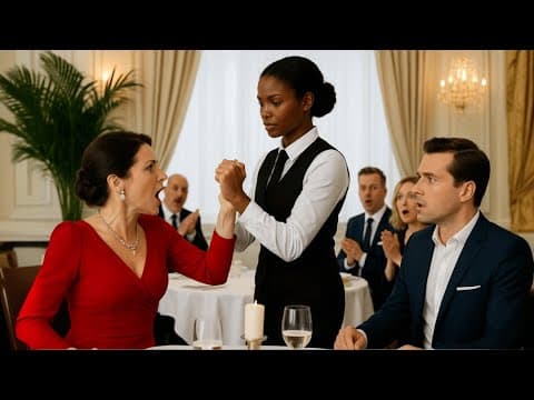 Everyone Feared the Millionaire’s Wife — Until the New Waitress Made Her Look Ridiculous And… thumbnail