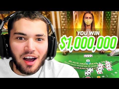 Adin WON $1,000,000 Gambling LIVE on Stream! thumbnail