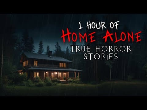 1 Hour of Home Alone on Rainy Night Horror Stories | Vol. 1 (Compilation) thumbnail