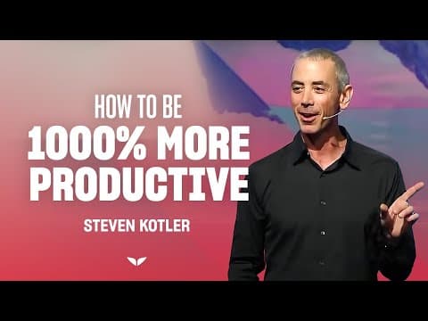 What is Flow? Peak Performance Explained by Steven Kotler thumbnail