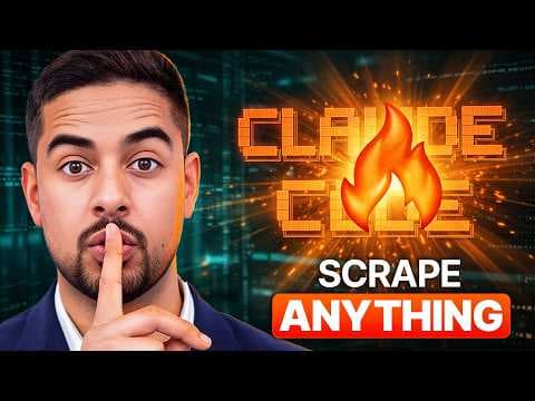 This ONE Tool Turns Claude Code Into a Scraping Powerhouse thumbnail