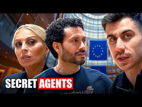 US Secret Agents Give Masterclass in the European Parliament  - Andrew Bustamante & Evy Poumpouras thumbnail