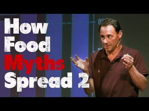 How Nutrition Misinformation Spreads 2: Fact Checking Dr. David Diamond's Response thumbnail