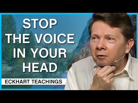 How to Calm the Voice Inside | Eckhart Tolle Teachings thumbnail