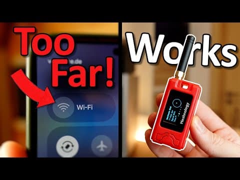 No WiFi? No Problem! Long-Range is Finally Easy?! thumbnail