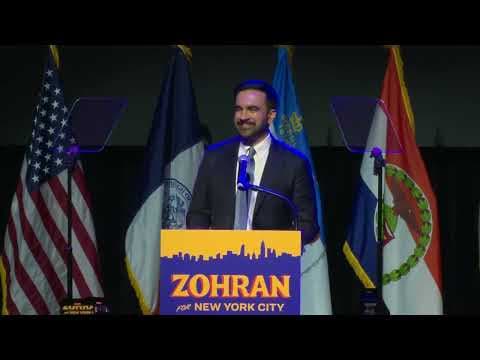 Full Mamdani acceptance speech: Winning NYC mayor election a 'mandate for change,' mayor-elect says thumbnail