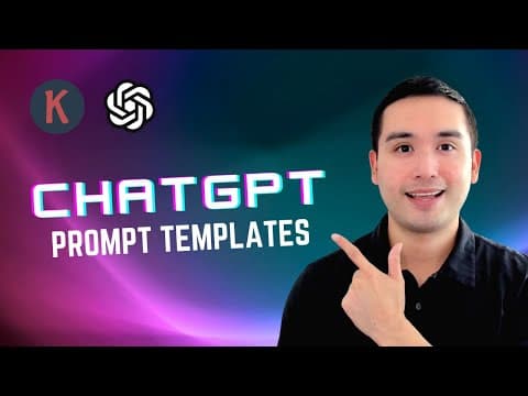 ChatGPT Prompt Templates Demo by Keywords Everywhere thumbnail
