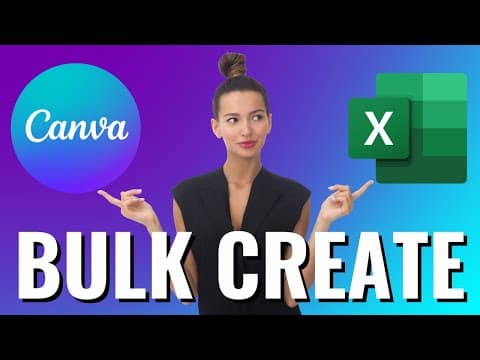 Canva Bulk Create:  Make Hundreds of Designs in Seconds! thumbnail