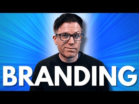 Most Branding DOESN'T WORK. Try This Instead thumbnail