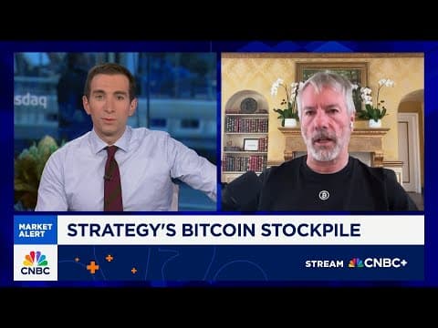 Strategy's Michael Saylor on bitcoin: The volatility comes with the territory thumbnail