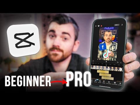 In Depth Capcut Mobile Video Editing Masterclass thumbnail