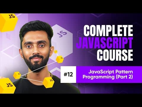 Mastering Loops Through Pattern Programming-2 | Day 12 | Complete JavaScript Crash Course thumbnail