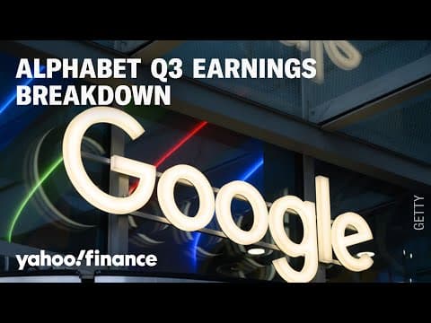 Alphabet Q3 earnings beat Wall Street expectations thumbnail