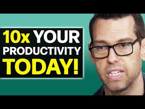 USE THESE Daily Tools To BOOST PRODUCTIVITY & FOCUS Today! | Tom Bilyeu & Rangan Chatterjee thumbnail
