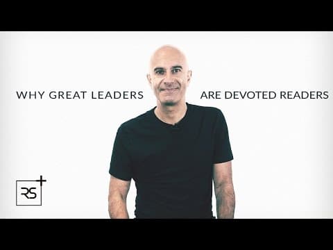 Why Great Leaders Are Devoted Readers | Robin Sharma thumbnail